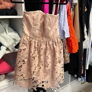 Blush Michael Costello dress size medium